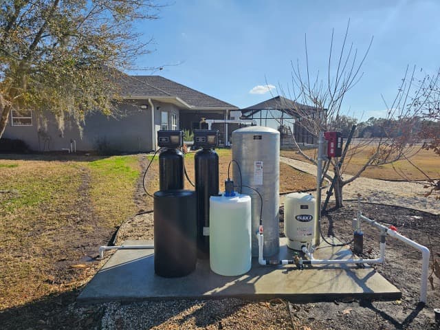 A Dunham Well Drilling residential job